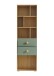 Standregal >Birta< 2 Schübe, 7 Fächer, Artisan Eiche Dekor/Salbei - 60x200x38,2cm (BxHxT)