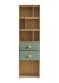 Standregal >Birta< 2 Schübe, 7 Fächer, Artisan Eiche Dekor/Salbei - 60x200x38,2cm (BxHxT)