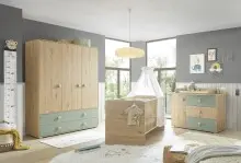 Babyzimmer-Komplettset >Birta< (3-teilig) Artisan...