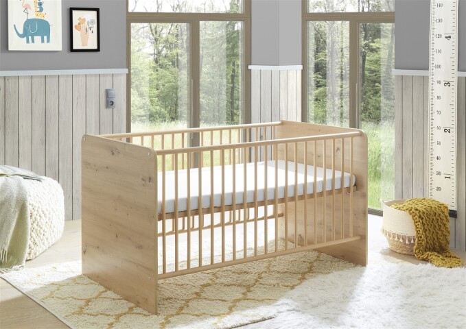 Babyzimmer-Komplettset >Birta< (2-teilig) Artisan Eiche Dekor / Salbe, 859,95 €