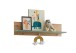 Wickelkommode >Birta< (2-teilig) in Artisan Eiche Dekor / Salbei - 120x99,3x77,6cm (B/H/T)