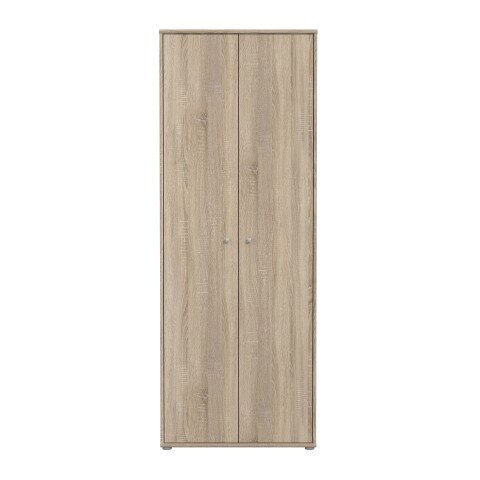 Mehrzweckschrank >TEMPRA2< 5 Böden, 2 Türen, Sonoma Eiche Dekor - 73,7x197,5x34,8cm (BxHxT)