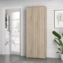 Mehrzweckschrank >TEMPRA2< 5 Böden, 2 Türen, Sonoma Eiche Dekor - 73,7x197,5x34,8cm (BxHxT)