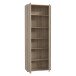 Mehrzweckschrank >TEMPRA2< 5 Böden, 2 Türen, Sonoma Eiche Dekor - 73,7x197,5x34,8cm (BxHxT)
