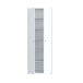 Mehrzweckschrank >TEMPRA2< 5 Böden, 2 Türen, in Weiss - 73,7x197,5x34,8cm (BxHxT)