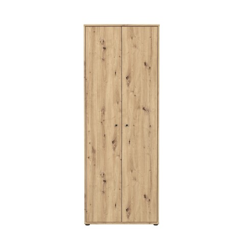 Mehrzweckschrank >TEMPRA2< 5 Böden, 2 Türen, Artisan Eiche Dekor - 73,7x197,5x34,8cm (BxHxT)