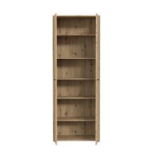 Mehrzweckschrank >TEMPRA2< 5 Böden, 2 Türen, Artisan Eiche Dekor - 73,7x197,5x34,8cm (BxHxT)