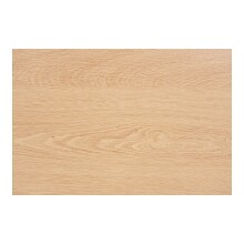 Beistelltisch >Nikko< Jalousientüren, Eichefarbig, MDF - 45x50,5x40cm (BxHxT)