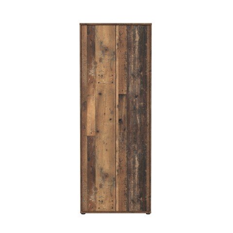 Mehrzweckschrank >TEMPRA2< 5 Böden, Old – Wood Vintage Dekor - 73,7x197,5x34,8 (BxHxT)