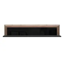 Wandboard >SAVONA< in Schlammeiche Dekor / schwarz...
