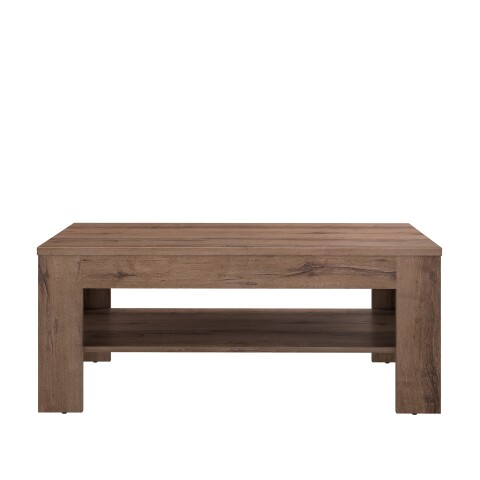 Couchtisch >SAVONA< mit Ablageboden, in Schlammeiche - 110x45,5x60cm (BxHxT)