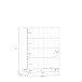 Highboard >SILBA< 4 Türen, Salbei - 109,9x138,2x41,1cm (BxHxT)