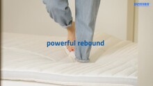 Breathair® Topper 140x200 cm | Waschbar & Atmungsaktiv