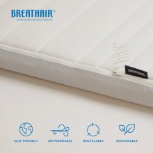 Breathair® Topper 140x200 cm | Waschbar & Atmungsaktiv
