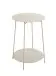 Beistelltisch >54183< in grau (Kaschmirgrau), Metall - 60x45cm (HxD)