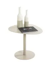 Beistelltisch >59139< in grau (Kaschmirgrau) - 51x42x41 (BxHxT)