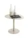 Beistelltisch >59139< in grau (Kaschmirgrau) - 51x42x41 (BxHxT)