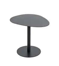 Beistelltisch >59539< in schwarz, Stahlrohr, Metall...