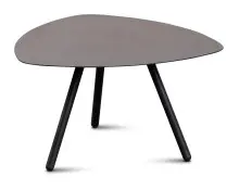Couchtisch >Mira 3< aus Metall, in anthrazit -...