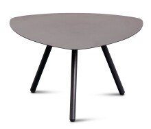 Couchtisch >Mira 3< aus Metall, in anthrazit - 60x35x60 (BxHxT)