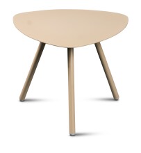 Beistelltisch >Mira 1< in cremeweiß - 50x40x50 (BxHxT)