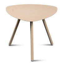 Beistelltisch >Mira 1< in cremeweiß - 50x40x50 (BxHxT)