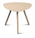 Beistelltisch >Mira 1< in cremeweiß - 50x40x50 (BxHxT)