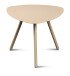 Beistelltisch >Mira 1< in cremeweiß - 50x40x50 (BxHxT)