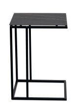 Beistelltisch >Beistelltisch Jon< in schwarz - 38x62x43 (BxHxT)