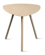 Beistelltisch >Mira 2< in cremeweiß, Metall cremeweiß - 50x50x50cm (LxBxH)
