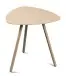 Beistelltisch >Mira 2< in cremeweiß, Metall cremeweiß - 50x50x50cm (LxBxH)
