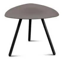 Beistelltisch >Mira 1< Metall, pulverbeschichtet,...