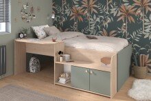 Hochbett >Jade< Liegefläche 90x200cm,...