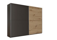 Kleiderschrank >Mesio< 9 Böden, 3 Stangen,...