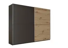 Kleiderschrank >Mesio< 9 Böden, 3 Stangen,...