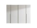Dreh-/Schwebetürenschrank >Maturs< 10 Böden, 2 Stangen, in Weiß, Dekorfolie - 267x205x57cm (BxHxT)
