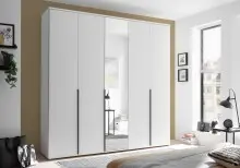 Drehtürenschrank >Kevo< mit Spiegel, 3...