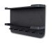 Garderobenleiste >Jil 2< 6 Haken, 2 Böden, anthrazit, Metall - 70x40x12cm (BxHxT)