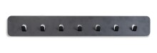 Garderobenleiste >Tilly 3< 7 Haken, anthrazit,...