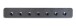 Garderobenleiste >Tilly 3< 7 Haken, anthrazit, Metall - 70x10x3cm (BxHxT)
