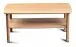 Couchtisch >Dill 2< in Wildeiche, Massivholz - 100x45x60cm (BxHxT)