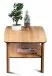 Couchtisch >Dill 2< in Wildeiche, Massivholz - 100x45x60cm (BxHxT)