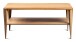 Couchtisch >Bell 2< in Wildeiche, Massivholz - 100x45x60cm (BxHxT)