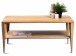 Couchtisch >Bell 2< in Wildeiche, Massivholz - 100x45x60cm (BxHxT)