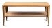 Couchtisch >Bell 2< in Wildeiche, Massivholz - 100x45x60cm (BxHxT)