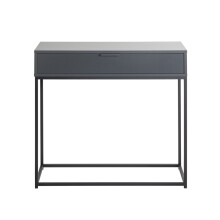 Konsole >52882< in anthrazit, schwarz - 80x77x28cm (BxHxT)