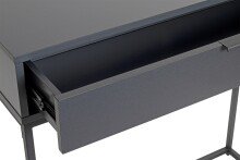 Konsole >52882< in anthrazit, schwarz - 80x77x28cm (BxHxT)