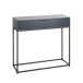 Konsole >52882< in anthrazit, schwarz - 80x77x28cm (BxHxT)
