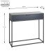 Konsole >52882< in anthrazit, schwarz - 80x77x28cm (BxHxT)