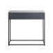 Konsole >52882< in anthrazit, schwarz - 80x77x28cm (BxHxT)